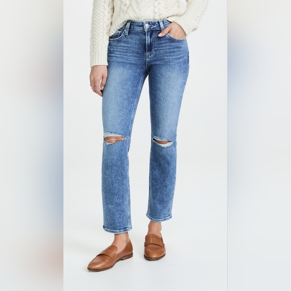 PAIGE Denim - NWT, PAIGE Amber Destructed Pants New with tags on | Size 28 |
